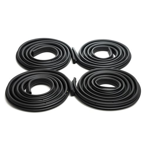 Kit de Borracha da porta. - Diant. e Tras. (Mod Original) - 4pçs - 3,50mts - Fiat Uno GII 10 a 14