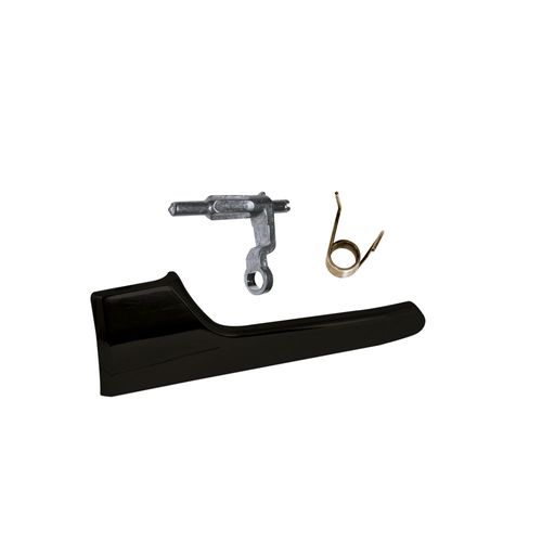 Maçaneta Interna da Porta Dianteira/Traseira - Preto - Esquerda - GM Vectra Hatch GT GIII 05 a 11 - Vectra GIII 05 a 11