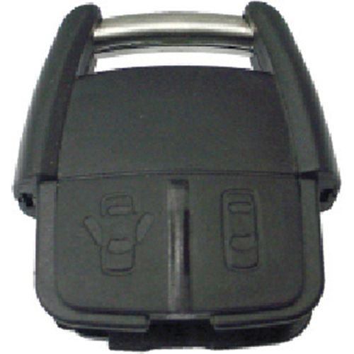 Capa do Telecomando - 2 Botões - C/Placa do Alarme - GM Corsa Hatch GII 02 a 12 - Meriva 02 a 12