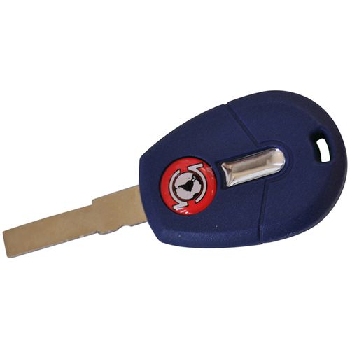 Chave S/ Segredo Azul Perfil Snake Key S/Aloj. P/Transponder - Fiat Dobló 02 em diante - Dobló Cargo 02 em diante