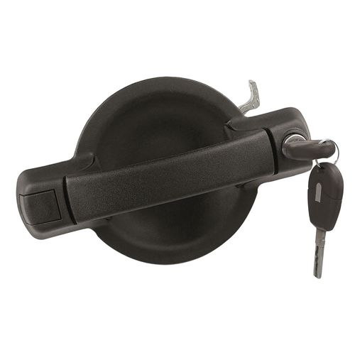 Maçaneta ext. da pta. diant. - esq. C/Chave Azul Snake Key - Fiat Dobló após 02  - Dobló Cargo após 02