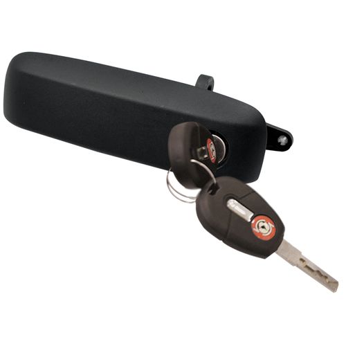 Maçaneta Externa da Porta Dianteira - Com Chave - Direita - Fiat Uno GII Fase I 14 a 21 - Uno Furgoneta GII 14 a 21 - Fiorino GII após 14