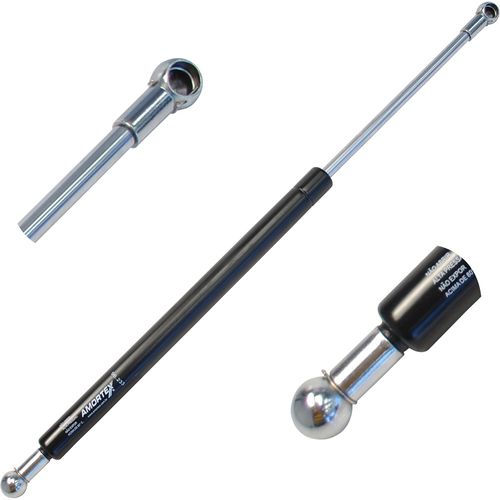 Amortecedor de Mola à Gás da Tampa do Bagageiro/Motor - Comprimento: 542mm/Curso: 180mm/Carga: 71KGF - Conector: ATX04 - MB O-400 94 a 04 - O-371