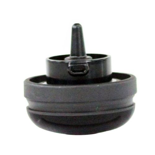 Tampa de Combustível - Preta - Sem Chave - VW Polo GVI após 17 - Virtus GI após 18 - T-Cross GI após 18 - Nivus GI após 20