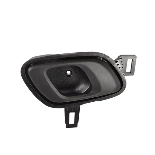 Maçaneta Interna da Porta Dianteira/Traseira - Com Base - Preta - Esquerda - Renault Kwid GI após 17