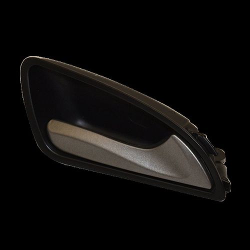 Maçaneta Interna da Porta Dianteira/Traseira - Com Base: Preta/Puxador: Cinza - Direita - Hyundai HB20 GI 12 a 19 - HB20S GI 13 a 19 - HB20X GI 13 a