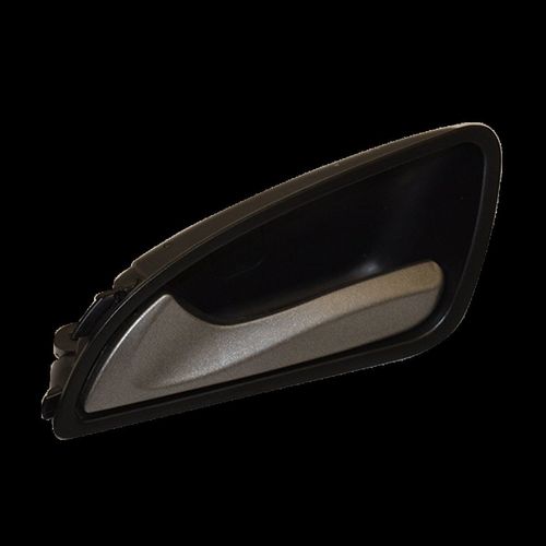 Maçaneta Interna da Porta Dianteira/Traseira - Com Base: Preta/Puxador: Cinza - Esquerda - Hyundai HB20 GI 12 a 19 - HB20S GI 13 a 19 - HB20X GI 13 a