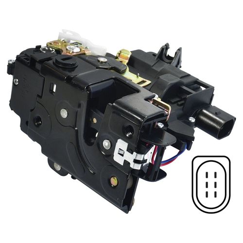 Fechadura Eletrica da pta. tras. - esq. - Volkswagen Golf GIV 00 à 07  - Golf GV 07 à 13