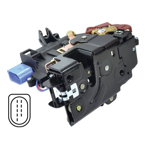 Fechadura Eletrica da pta. diant. - dir. - Volkswagen Jetta GI 06 à 10