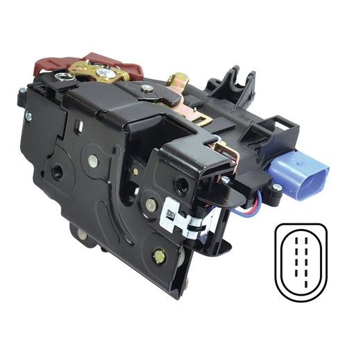 Fechadura Eletrica da pta. diant. - esq. -Volkswagen Jetta GI 06 à 10