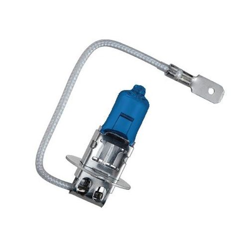 Lâmpada Halógena Super Branca: H3 12V 55W - PK22S - 1450LM - Par