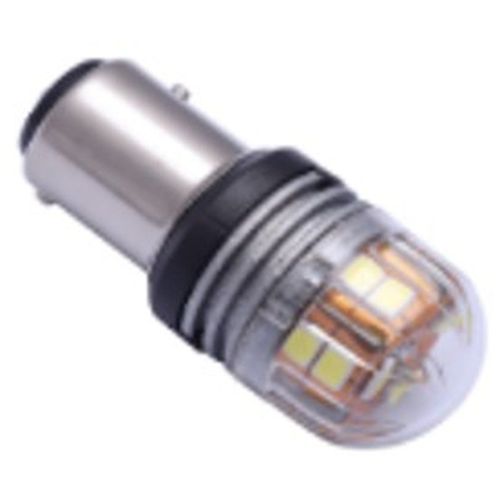 Lâmpada Led:BAY15d PR21/5W 15SMD/2835 AC12-24V 3/5W Farol alto:180LM/Farol baixo:100LM - Vermelho - 2 peças - Uso Geral