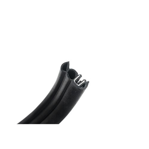 Borracha da porta - Alta - C/aba - Preta - Premium - 4mts - Volkswagen Gol 94 a 99 - Saveiro 89 a 98 - GM Monza 91 a 96