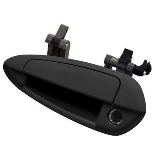 Maçaneta Externa da Porta Dianteira - Preta - Com Furo - Sem Chave - Esquerda - Fiat Punto 08 a 17 - Linea 09 a 16