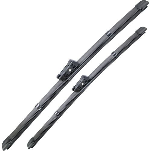 Par de Palhetas (Micro) Dianteiras - Aeroflat Específica - 25"/18"Pol. - Braço: MTL3/MTL5 /Adaptador: 3E - Ford - Fiat - VW - GM - Renault - BMW - Au