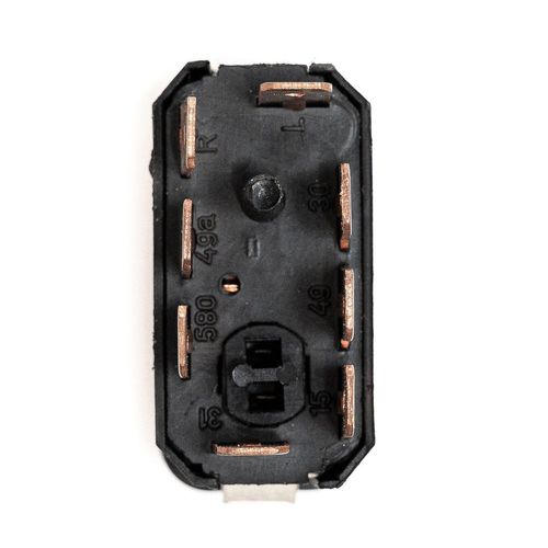 Tecla Aciona Pisca Alerta (Emergência) - 12V - MB Caminhões 70 a 90