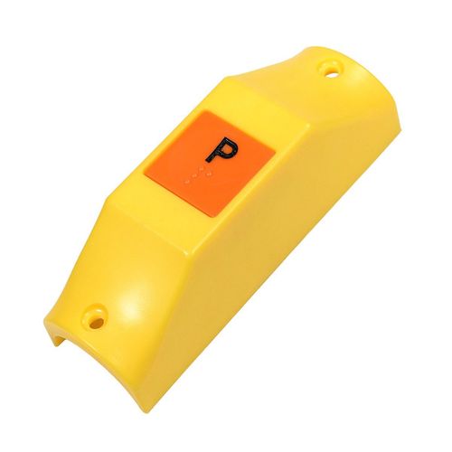 Tecla de Parada Balaústre para Fios (12/24V) - Amarelo - Ônibus
