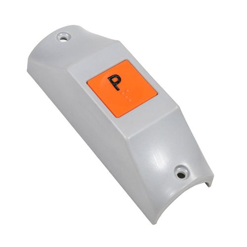 Tecla de Parada Balaústre para Fios (12/24V) - Cinza - Ônibus