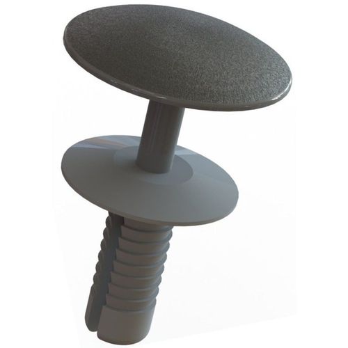 Rebite Cabine com Cabeça Texturizada Cinza Azulado Caminhões MB Sprinter 10PÇS