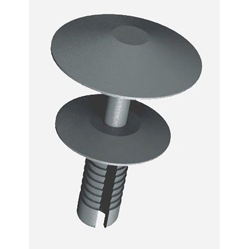 Rebite de Acabamento Marrom Gol Logus Parati Pointer Santana Saveiro 10PÇS