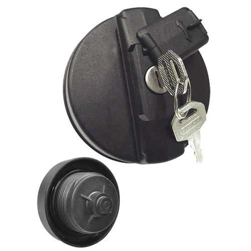 Tampa de Combustível - Plástico C/Rosca Int. Opcional - C/Chave - Mercedes-Benz 180D 94 a 96 - Ford Cargo após 05