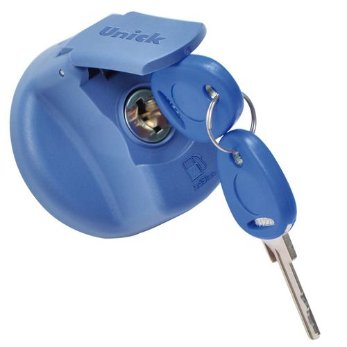 Tampa do reservatório Arla 32. - C/chave. - Ford Cargo GI após 85 - Cargo GII após 11 - Mercedes-Benz Actros após 10