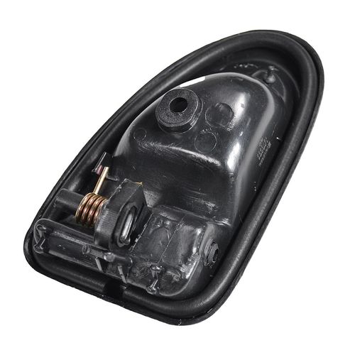 Maçaneta Interna da Porta Dianteira - Preta - Encaixe para Haste - Direita - Renault Clio GII 99 a 16 - Agrale G3