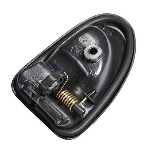 Maçaneta Interna da Porta Dianteira - Preta - Encaixe para Haste - Esquerda - Renault Clio GII 99 a 16 - Agrale G3