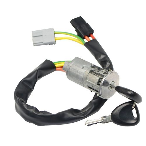 Trava de Direção (Completa) - Com Chave - Com Parte Elétrica - Renault Kangoo após 00  - Kangoo Express após 00