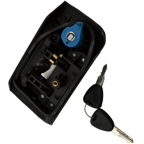 Maçaneta Externa da Porta Traseira (Baú) - Com Chave - Esquerda - Renault Kangoo GI 00 a 20 - Kangoo Expresss 00 a 20