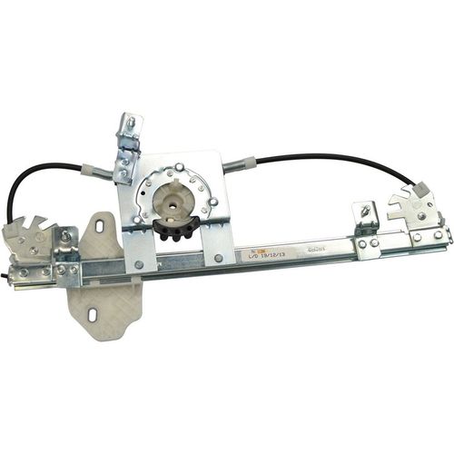 Máq. do vidro Elétrica da pta. tras. - dir. S/motor Fix. Mabuchi - Renault Logan GI 07 à 13