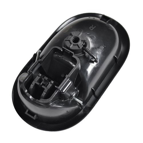 Maçaneta Interna da Porta Dianteira - Preta - Direita - Renault Master GII após 13 / Ônibus