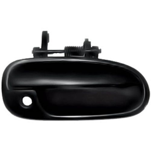 Maçaneta Externa da Porta Dianteira - Preta - Com Furo/Sem Chave - Esquerda - Honda Civic GVI 96 a 00