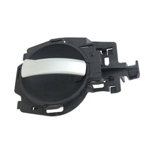 Maçaneta Interna da Porta Dianteira/Traseira - Base: Preta/Puxador: Grafite - Esquerda - Citroen C3 GI 02 a 04