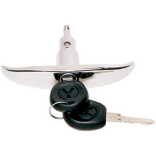 Maçaneta Externa da Tampa do Porta-Malas - Com Chave - Cromada - VW Kombi 1.500