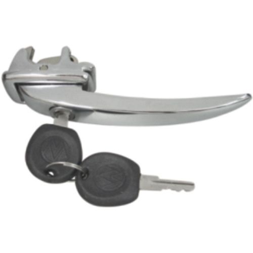 Maçaneta Ext. da Porta Diant. - C/Chave - Cromada - Volkswagen Kombi 1500 - Kombi Clipper