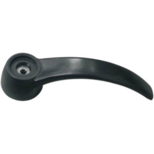 Maçaneta Interna da Porta Lateral Corrediça - Plástica - Preta - Sem Tampa - VW Kombi Clipper