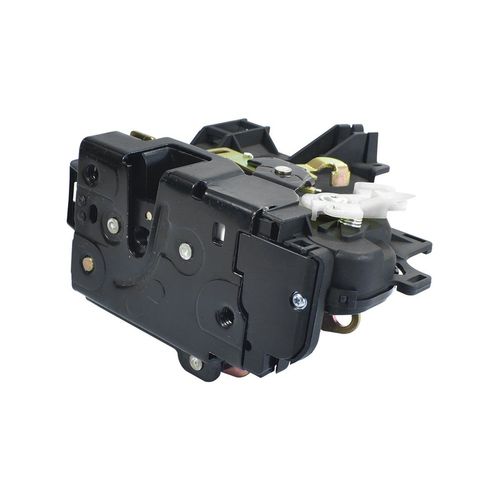 Fechadura da pta. diant. - esq. Mecânica - Volkswagen Polo Hatch após 02  - Polo Sedan após 02