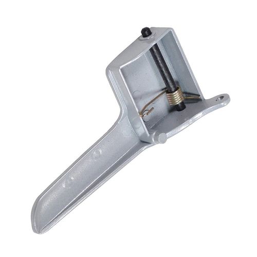 Maçaneta Interna da Porta Dianteira/Traseira - Cinza - Metal - Esquerdo - VW Gol GIV 05 a 14 - Fox GI 03 a 09