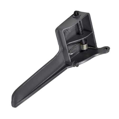 Maçaneta Interna da Porta Dianteira/Traseira - Cinza - Nylon - Esquerdo - VW Gol GIV 05 a 14 - Fox GI 03 a 09