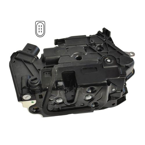 Fechadura da Porta Traseira - Elétrica - 6 Pinos - Com Travamento Central - Esquerda - VW Amarok 10 a 12