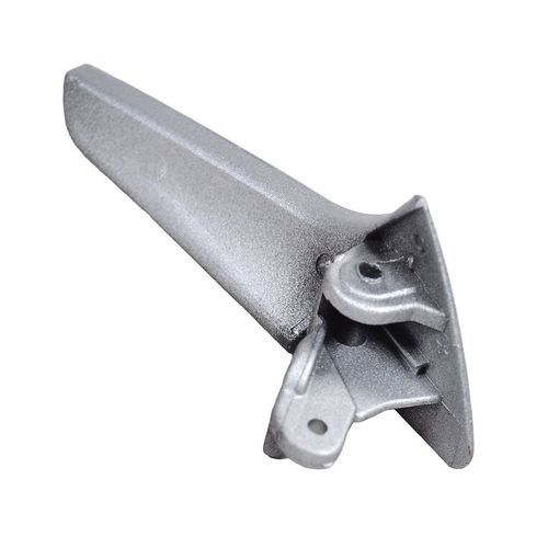 Maçaneta Interna da Porta Dianteira/Traseira - Prata - Esquerda - VW Fox 09 a 22