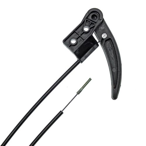 Cabo Acionador da Fechadura do Capô - C/Maçaneta Puxador - Volkswagen Gol GI 84 à 94 - Parati I 80 a 96