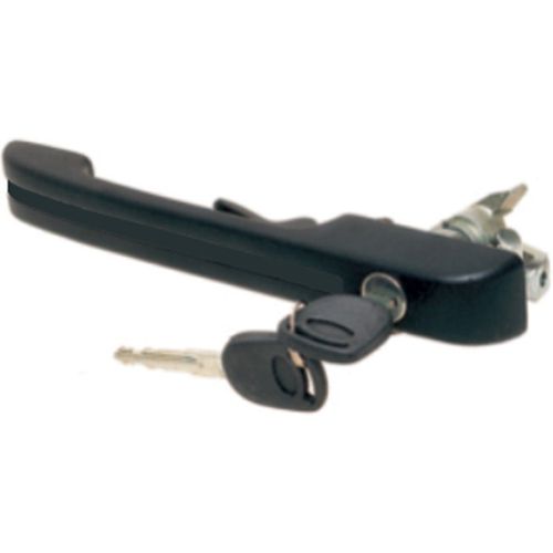 Maçaneta ext. C/ Friso pta. diant. - esq. C/Chave - Metal - Ford Royale 92 à 96  - Versailles 91 à 96