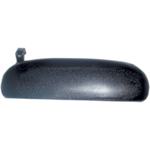 Maçaneta Externa da Tampa da Caçamba - Sistema Alavanca Gancho - Preta - Nylon - Sem Chave - Ford Courier 97 à 13