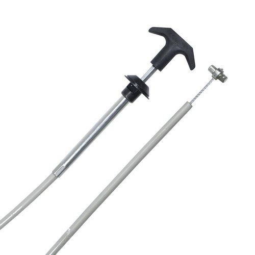 Cabo acionador da fechadura do capô C/botão - Ford Aero Willys  - Itamaraty  - Pick-Up  - Rural 67 à 77