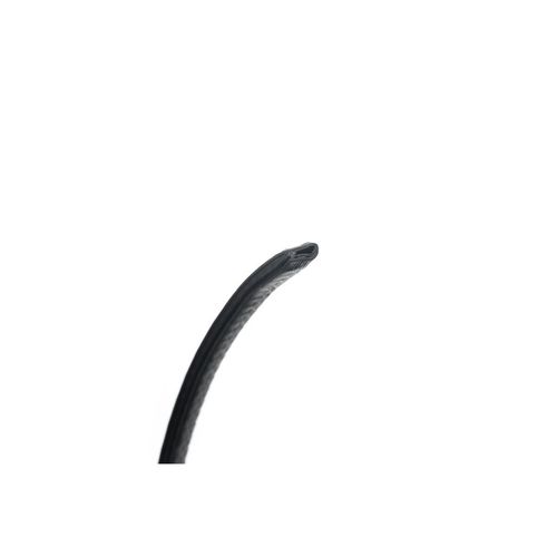 Galão de Acabamento (Casca de Cobra) - Material: PVC - Medida: 7x9 (Fino) - Preto - Rolo com 50 Metros - Uso Geral / Ônibus