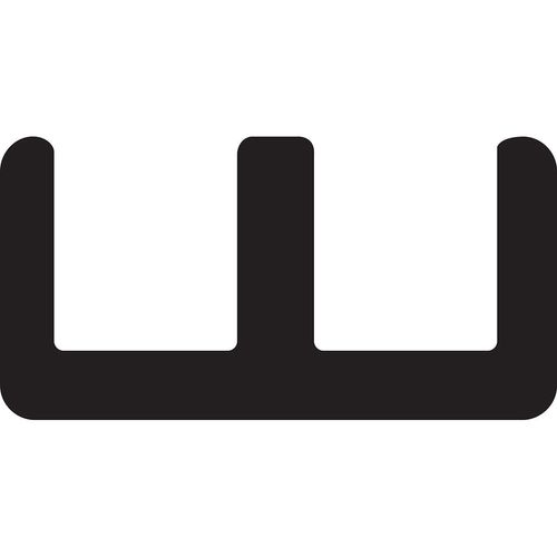 Rolo de Canaleta Flocada da pta. - Volkswagen Kombi 1200 / 1500 57 à 74