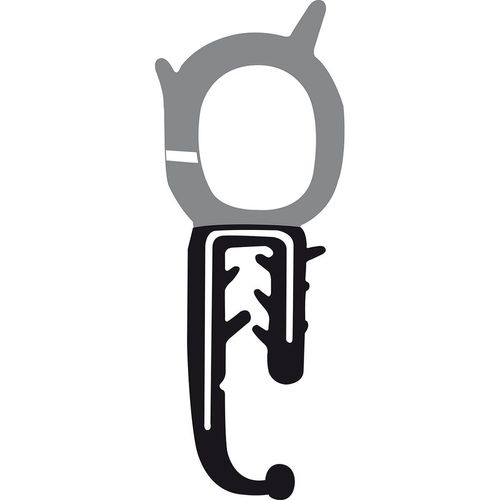 Borracha do Porta-Malas - Com Rabicho - Rolo com 25 Metros - Fiat Uno GI 84 a 00 - Fiorino 81 a 04 - Elba 86 a 96 / Ônibus