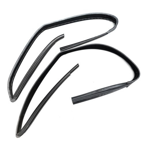 Par de Canaletas da Porta - Sem Pestana - Direita/Esquerda - Fiat Palio GI 96 a 00 - Palio GI Fase I 00 a 04 - Strada GI 96 a 02 - Strada GI Fase I 0